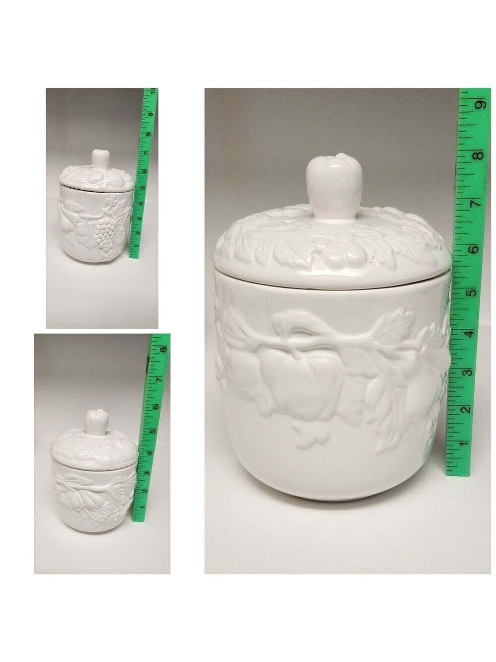 TABLETOPS GALLERY Handcrafted "Nature Embossed Tabletop Containers & Servingwear - Picture 11 of 15